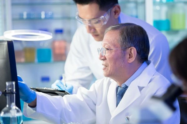 laboratory teams conducting quality verification procedures